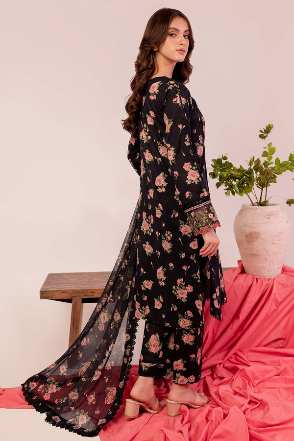 Farasha | Printed Essentials | Black Scarlet -  Farasha Ladies Clothes - Original Designer Dress - House of Maryam