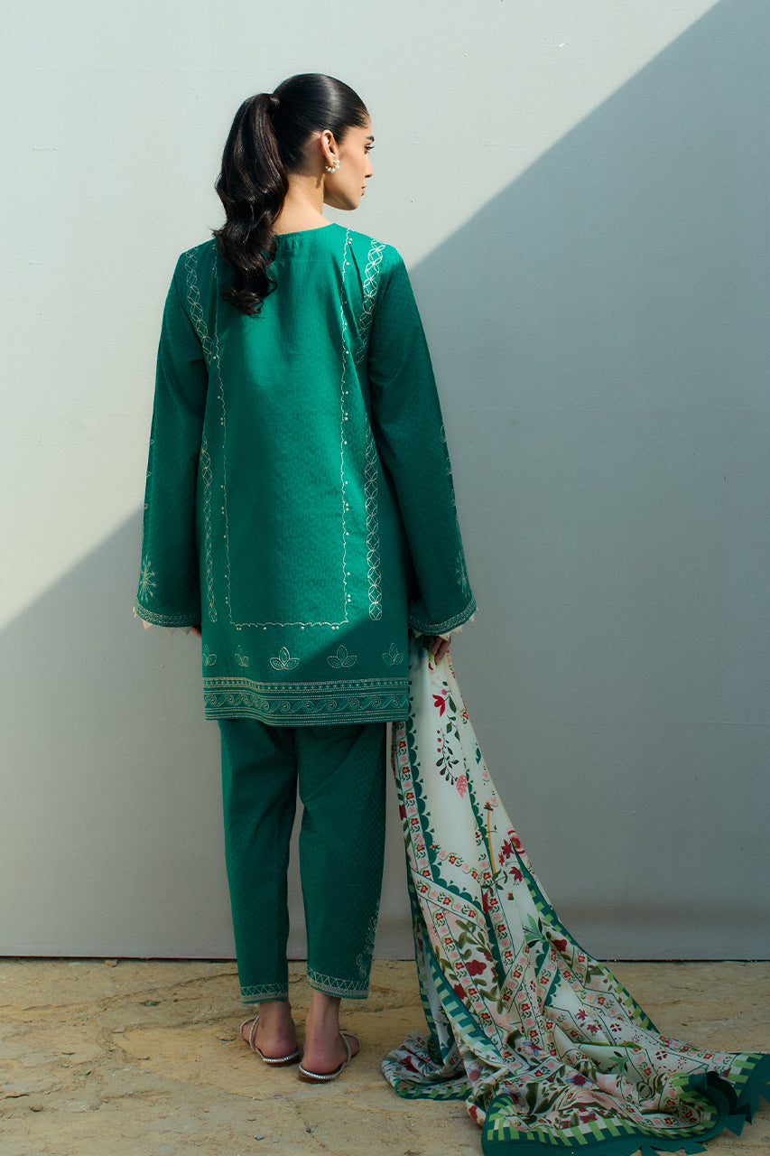 Sania Maskatiya | Luxury Lawn 25 | Tami (B) -  Sania Maskatiya Ladies Clothes - Original Designer Dress - House of Maryam