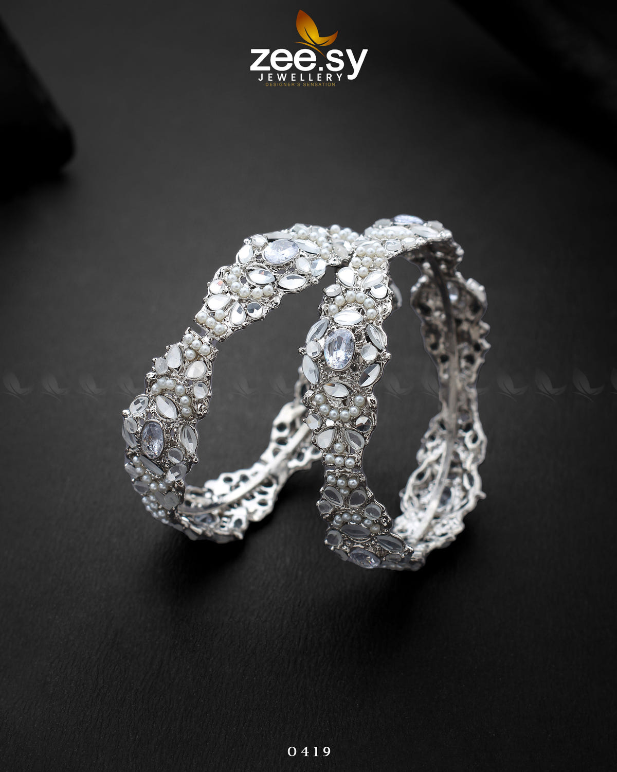 Bangles-0419 -  Zeesy Bangles - Original Designer Dress - House of Maryam
