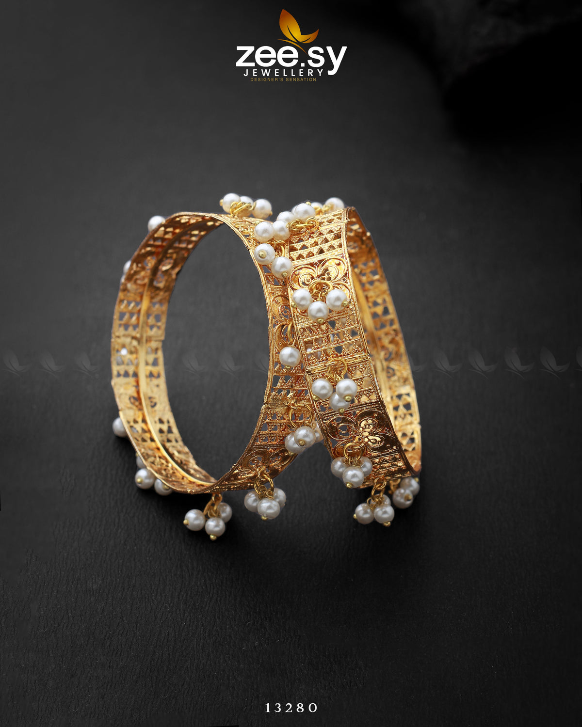 Traditinal Kara Bangles -  Zeesy Bangles - Original Designer Dress - House of Maryam