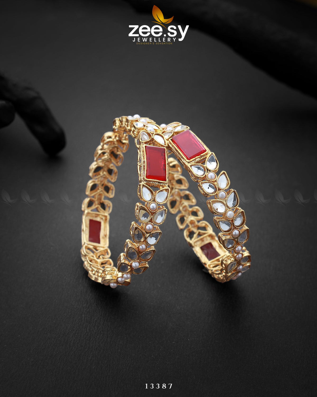 Avila Bangles -  Zeesy Bangles - Original Designer Dress - House of Maryam