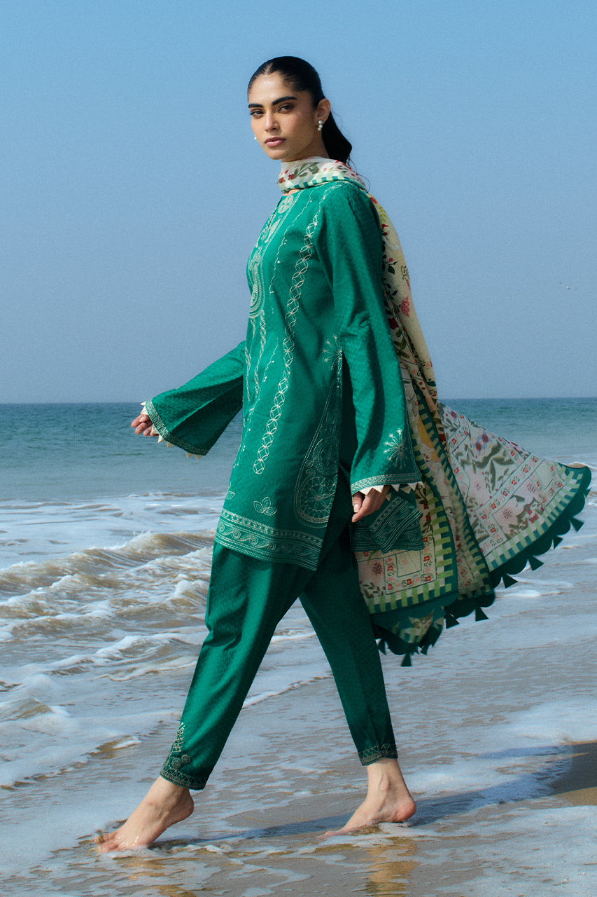 Sania Maskatiya | Luxury Lawn 25 | Tami (B) -  Sania Maskatiya Ladies Clothes - Original Designer Dress - House of Maryam