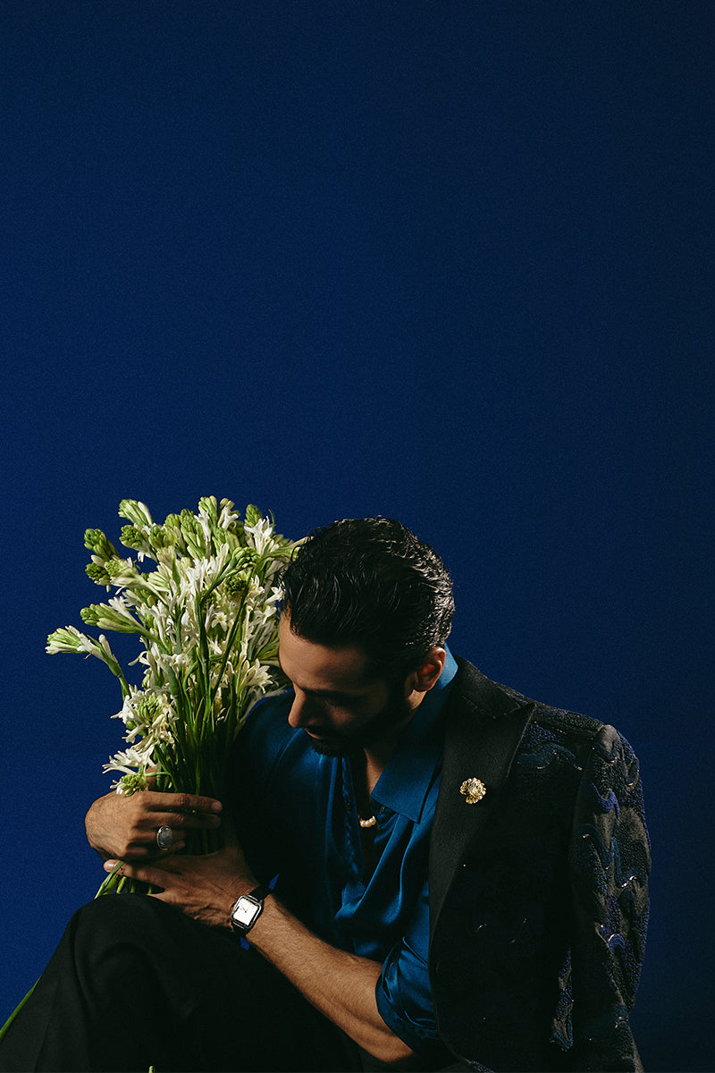 Republic By Omar Farooq | Bespoke | "Demir" Tuxedo Suit -  Republic by Omar Farooq Bespoke - Original Designer Dress - House of Maryam