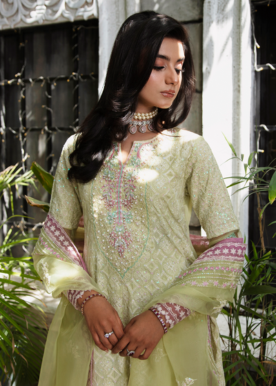 Maria Osama Khan | Rang e Noor Eid Edit | Nargis -  Maria Osama Khan Luxury - Original Designer Dress - House of Maryam