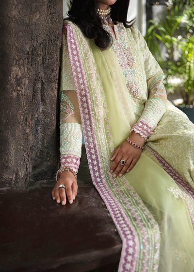 Maria Osama Khan | Rang e Noor Eid Edit | Nargis -  Maria Osama Khan Luxury - Original Designer Dress - House of Maryam
