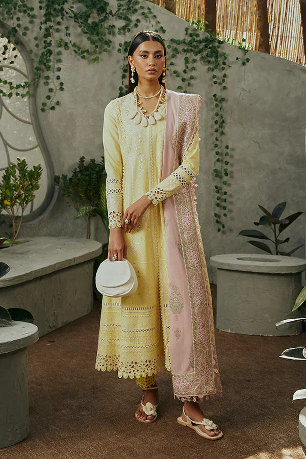 Suffuse Amriti mango yellow shirt and cigarette pants, photo 3