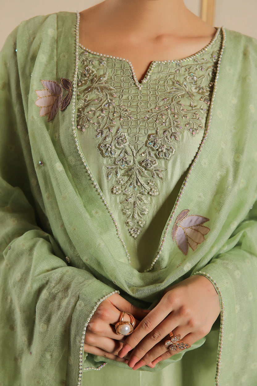 Muntaha | Baad e Saba | Zoya  Pistachio-3