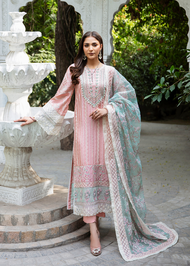 Maria Osama Khan | Rang e Noor Eid Edit | Champa -  Maria Osama Khan Luxury - Original Designer Dress - House of Maryam