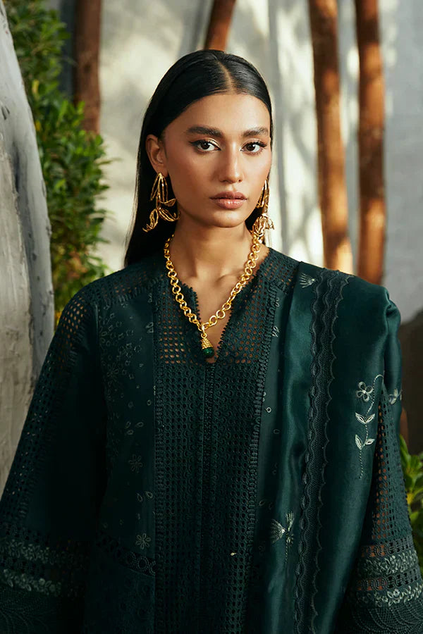 Suffuse Zair deep green shirt and pants, photo 6