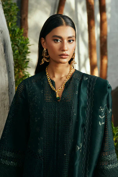 Suffuse Zair deep green shirt and pants, photo 6
