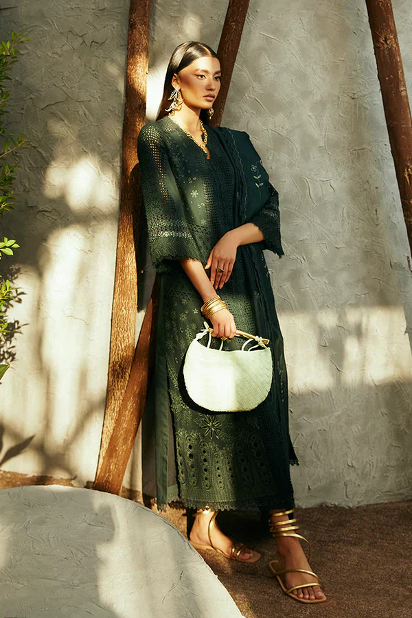 Suffuse Zair deep green shirt and pants, photo 2