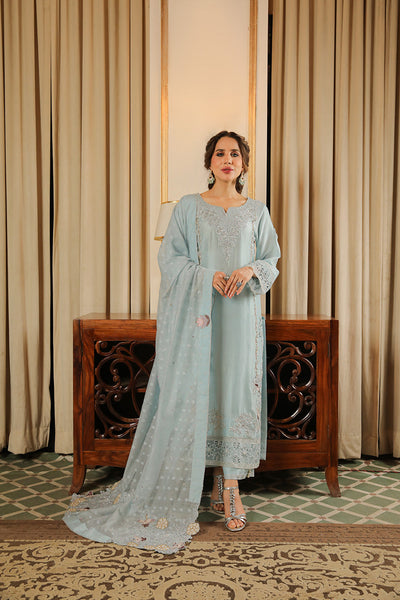 Muntaha | Baad e Saba | Zoya  Ice Blue