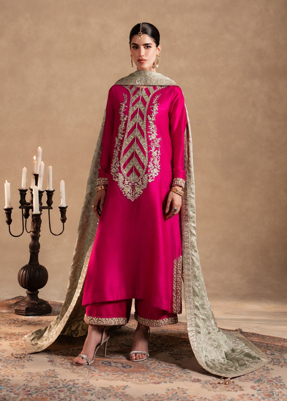 Sadaf Fawad Khan | Nafees Formals 25 | Zafeen -  Sadaf Fawad Khan Ladies Clothes - Original Designer Dress - House of Maryam