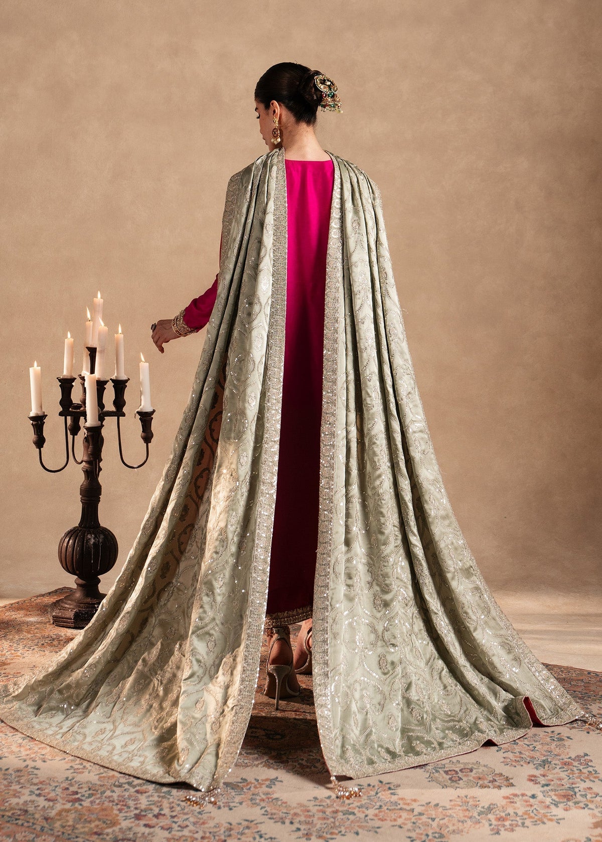 Sadaf Fawad Khan | Nafees Formals 25 | Zafeen -  Sadaf Fawad Khan Ladies Clothes - Original Designer Dress - House of Maryam