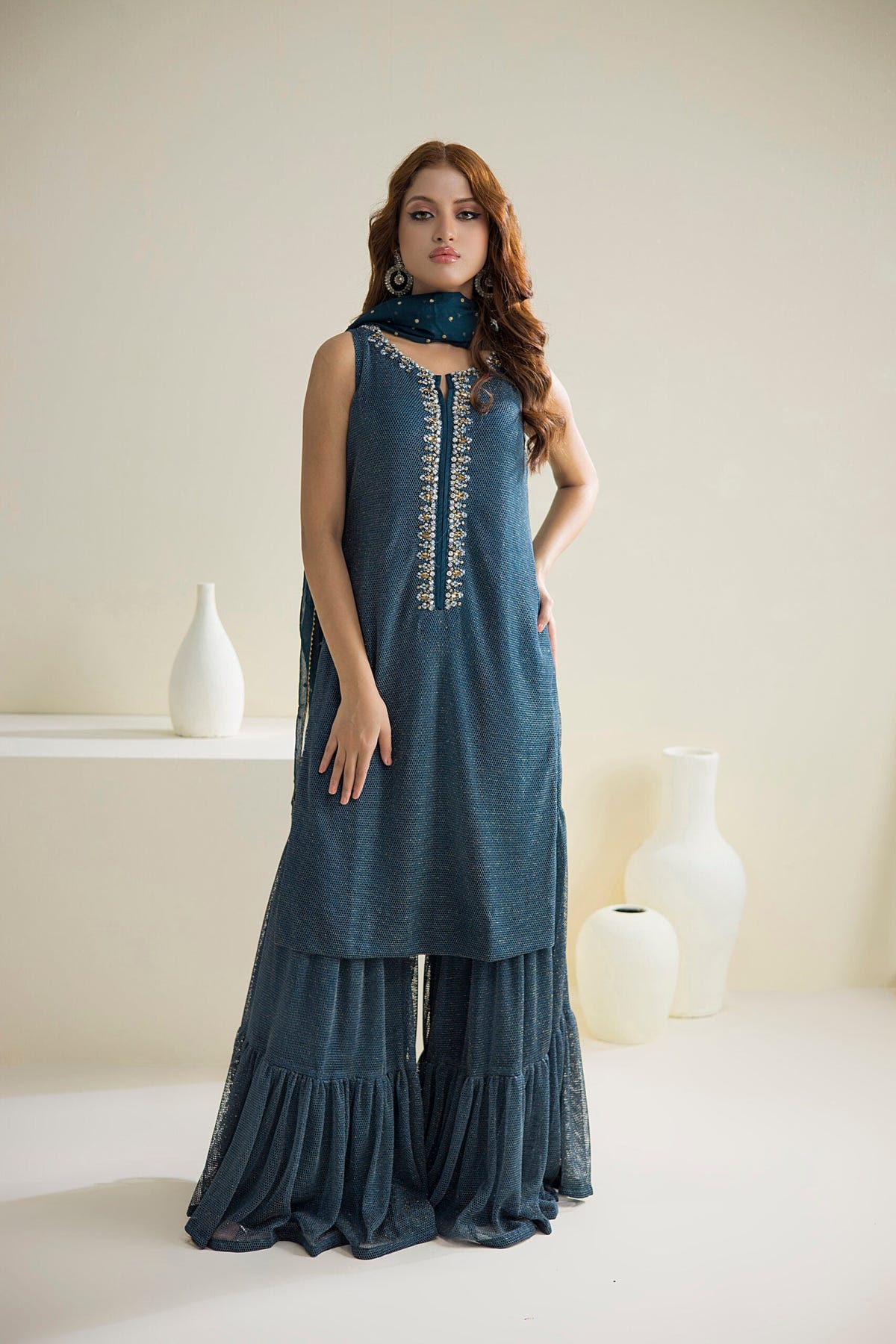 Farhat Jahan | Luxury Pret | Camille -  Farhat Jahan Formal - Original Designer Dress - House of Maryam