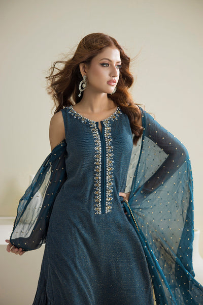 Farhat Jahan | Luxury Pret | Camille -  Farhat Jahan Formal - Original Designer Dress - House of Maryam