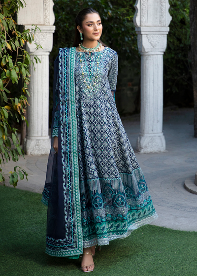Maria Osama Khan | Rang e Noor Eid Edit | Nargis -  Maria Osama Khan Luxury - Original Designer Dress - House of Maryam