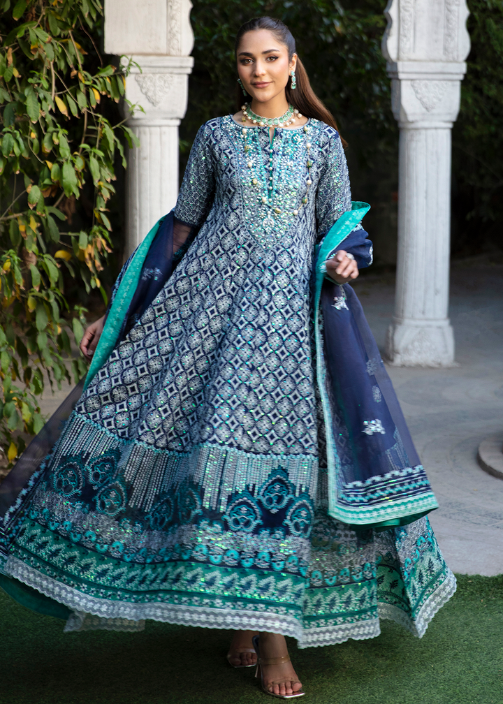 Maria Osama Khan | Rang e Noor Eid Edit | Nargis -  Maria Osama Khan Luxury - Original Designer Dress - House of Maryam