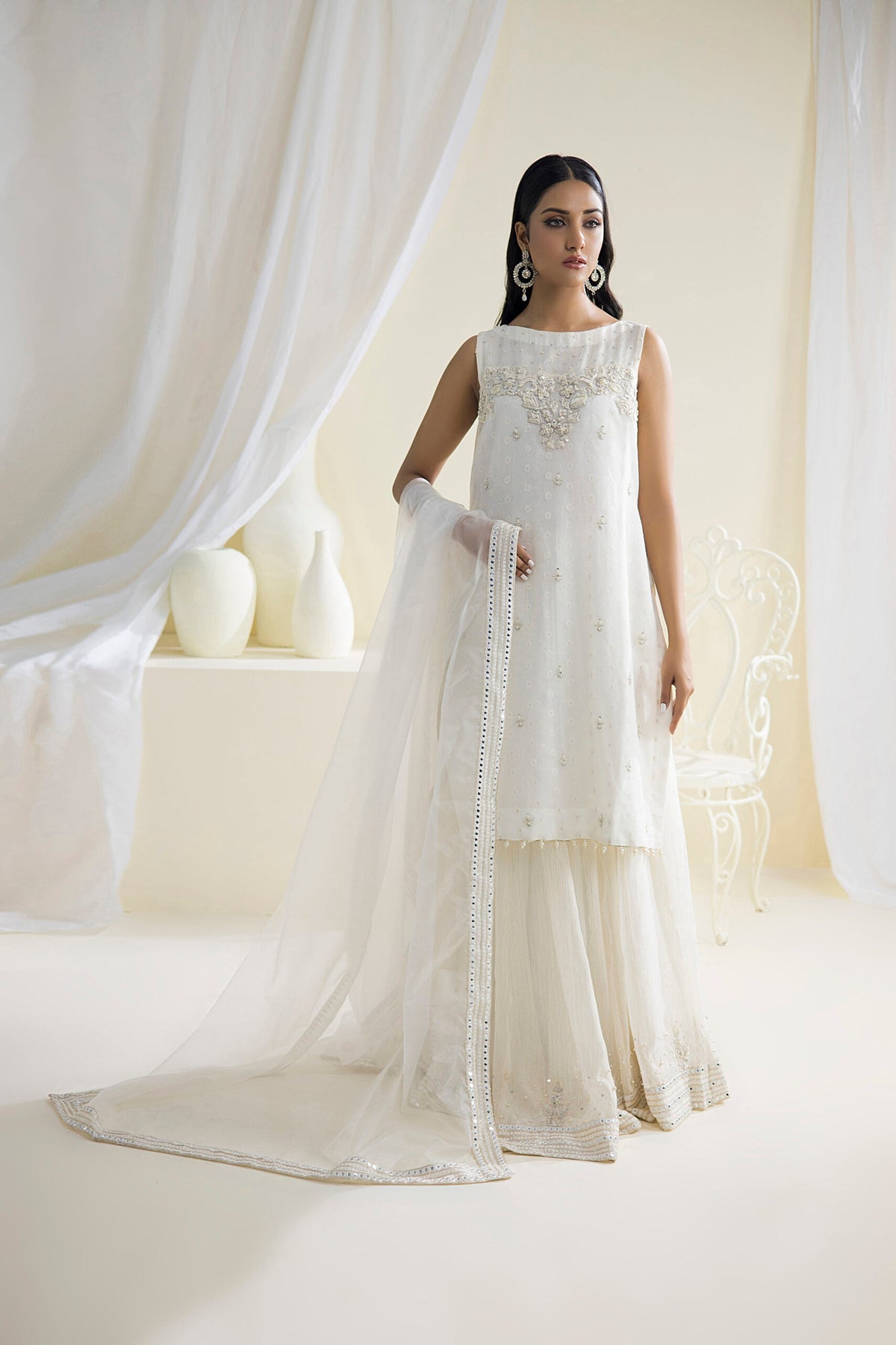 Farhat Jahan | Luxury Pret | Chloe -  Farhat Jahan Formal - Original Designer Dress - House of Maryam