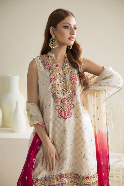 Farhat Jahan | Luxury Pret | Chaandni -  Farhat Jahan Formal - Original Designer Dress - House of Maryam