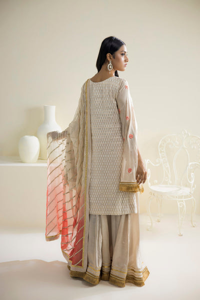 Farhat Jahan | Luxury Pret | Qainaat -  Farhat Jahan Formal - Original Designer Dress - House of Maryam