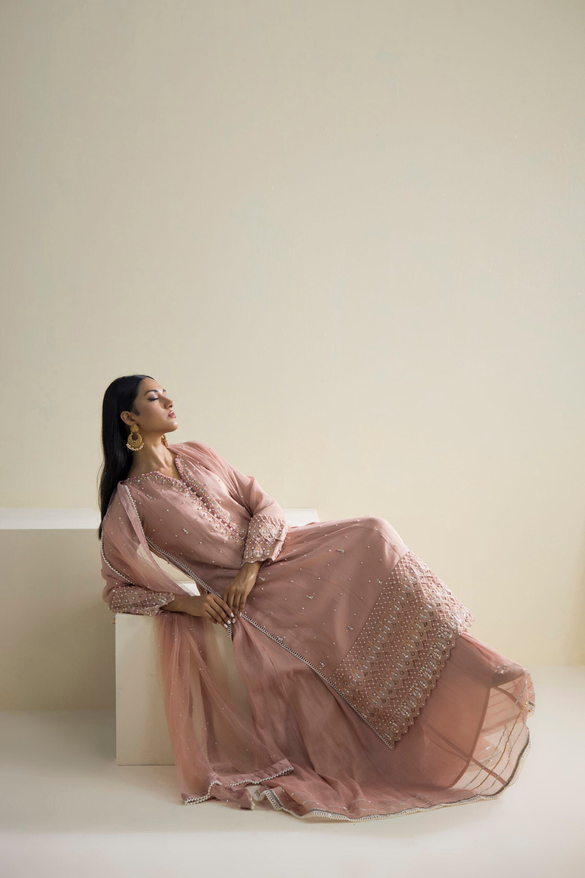 Farhat Jahan | Luxury Pret | Kiran -  Farhat Jahan Formal - Original Designer Dress - House of Maryam