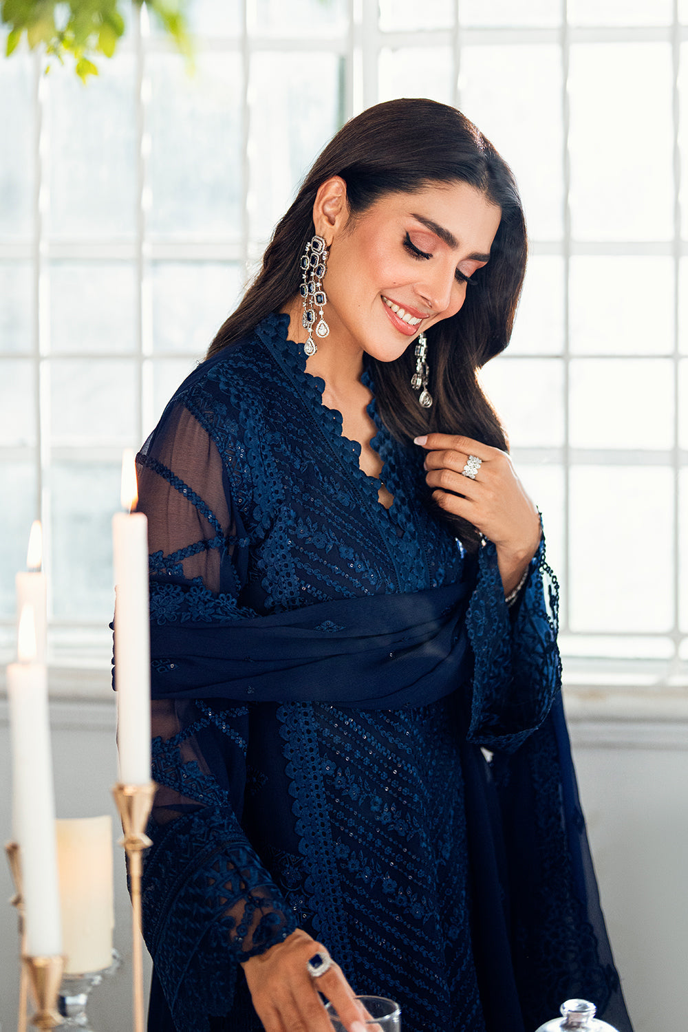 Azure | Luxe Formals | Imperial Midnight -  Azure Ladies Clothes - Original Designer Dress - House of Maryam
