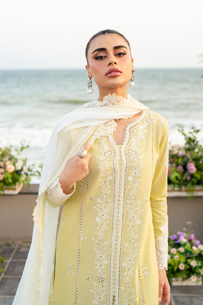 Azure | Luxury Lawn 26 | Imperial Saffron