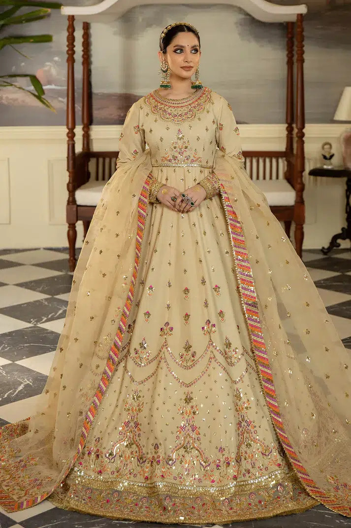 Imrozia Premium | Jahaan Ara Wedding Formals 23 | SRS-05 Uns -  Imrozia Premium Bridal - Original Designer Dress - House of Maryam