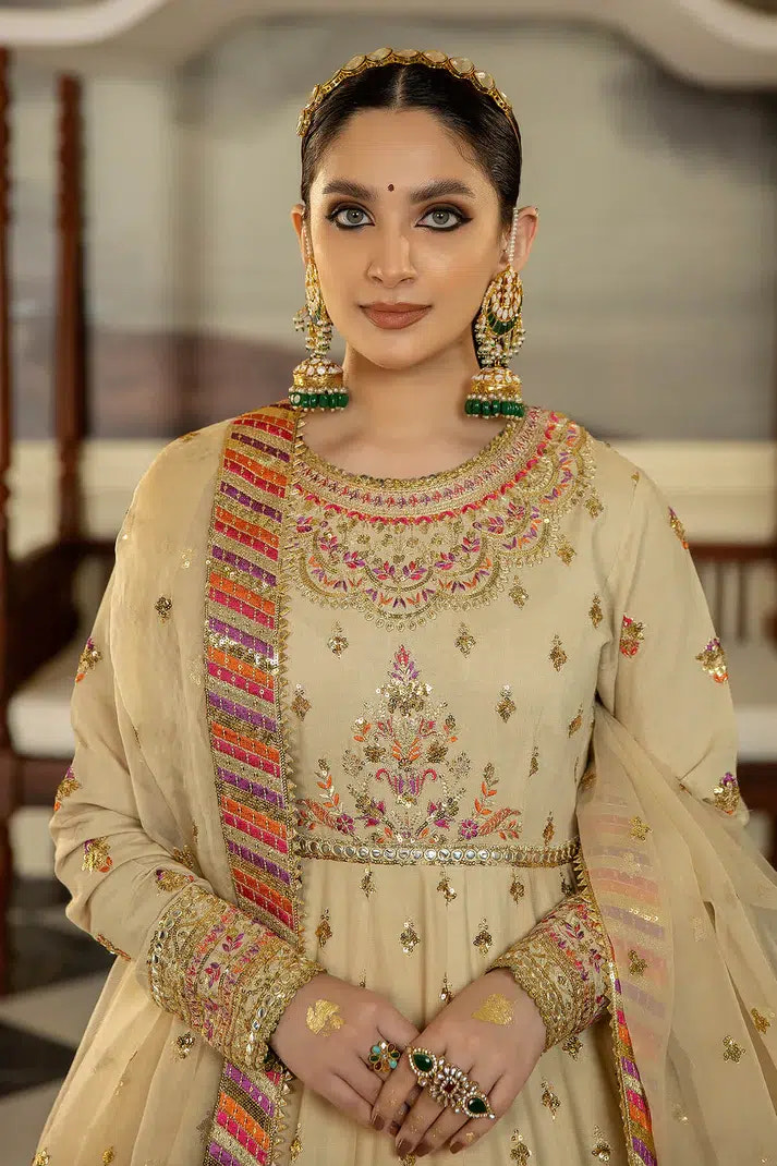 Imrozia Premium | Jahaan Ara Wedding Formals 23 | SRS-05 Uns -  Imrozia Premium Bridal - Original Designer Dress - House of Maryam
