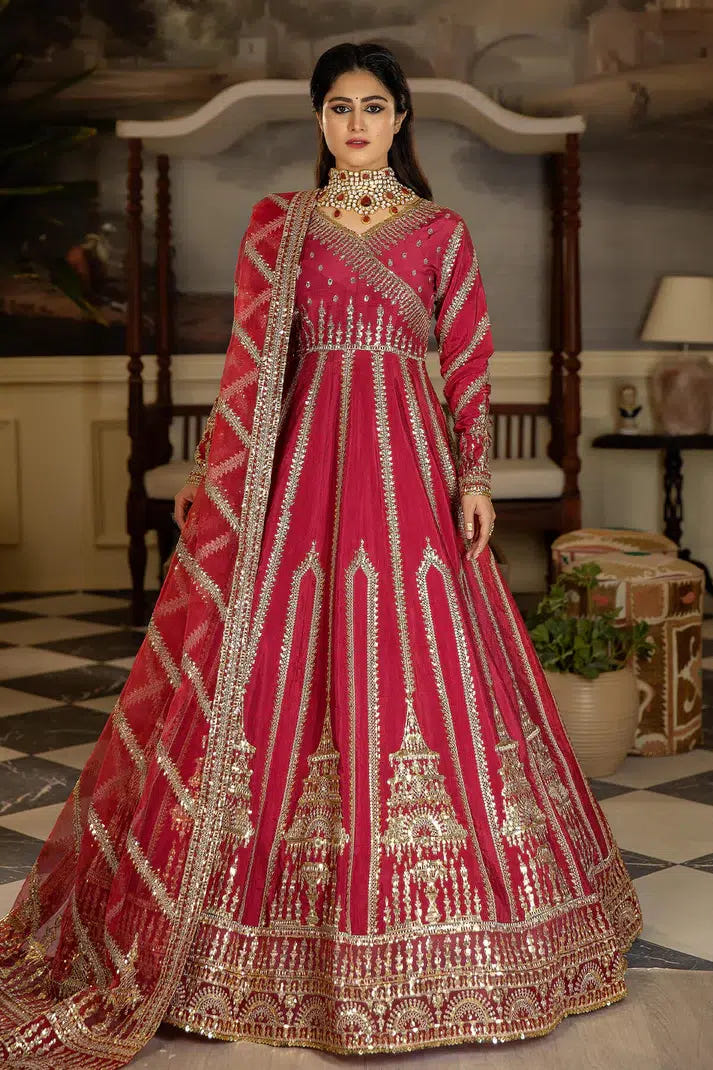 Imrozia Premium | Jahaan Ara Wedding Formals 23 | SRS-06 Surkh Roo -  Imrozia Premium Bridal - Original Designer Dress - House of Maryam