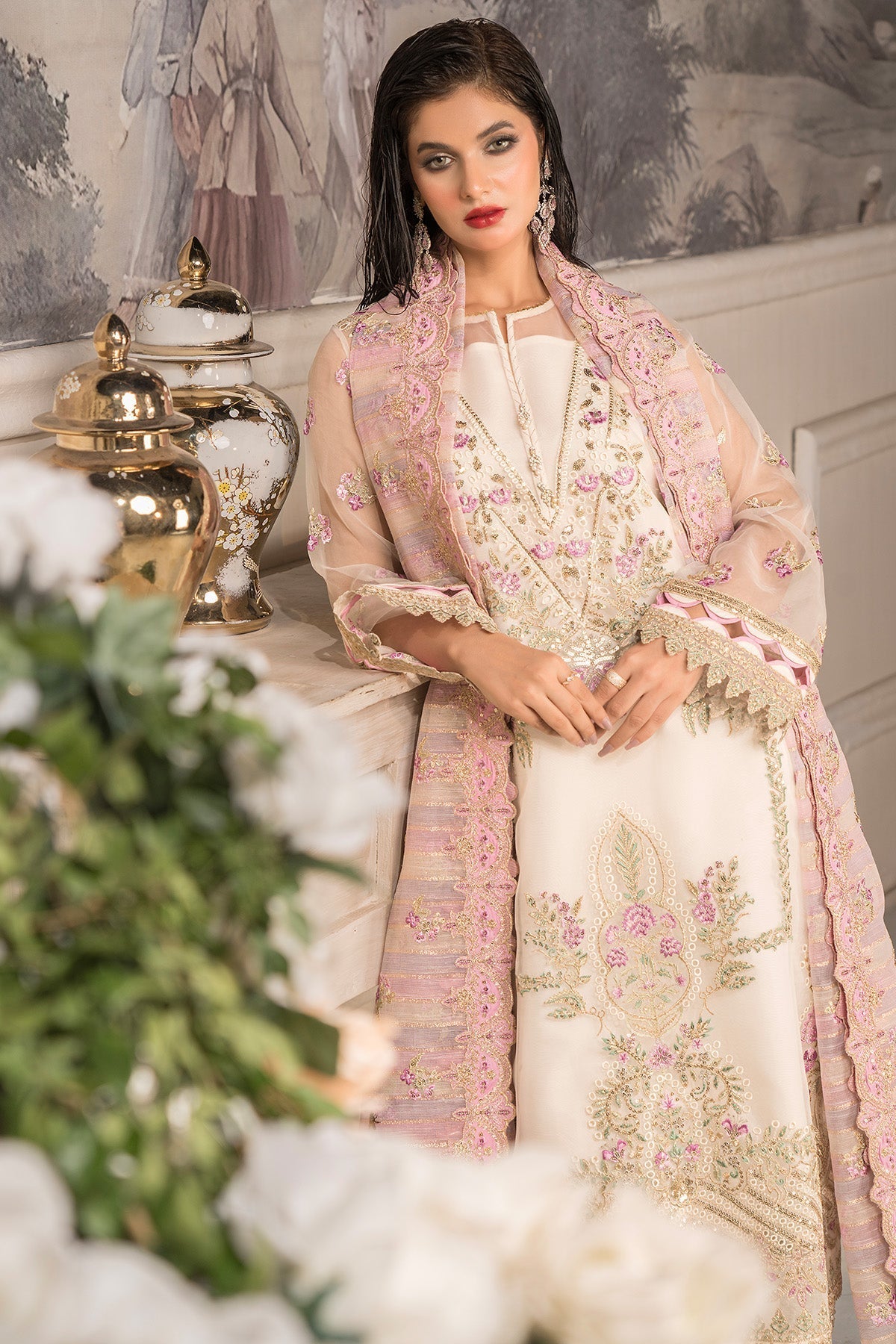 Imrozia Premium | Dilkash Formals | IP-108 Saanjh -  Imrozia Premium Ladies Clothes - Original Designer Dress - House of Maryam