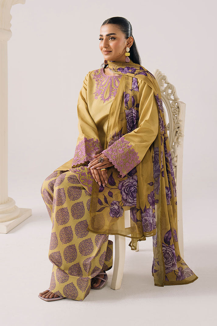 Imrozia Premium | Floral Atelier Lawn | IPL-15 Ethereal Bloom, image 4