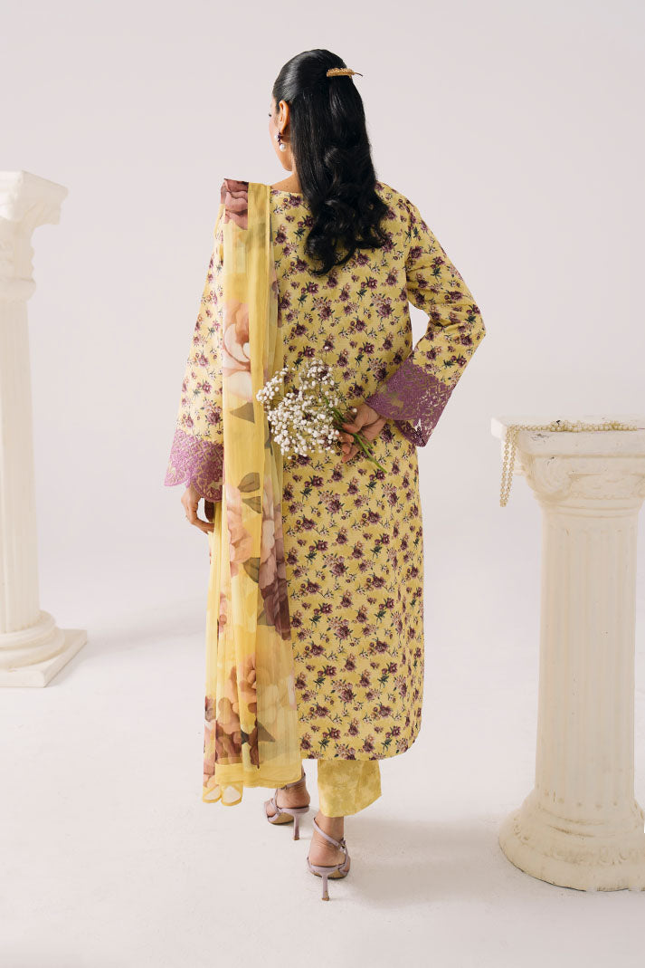 Imrozia Premium | Floral Atelier Lawn | IPL-16 Jasmine Atelier-2