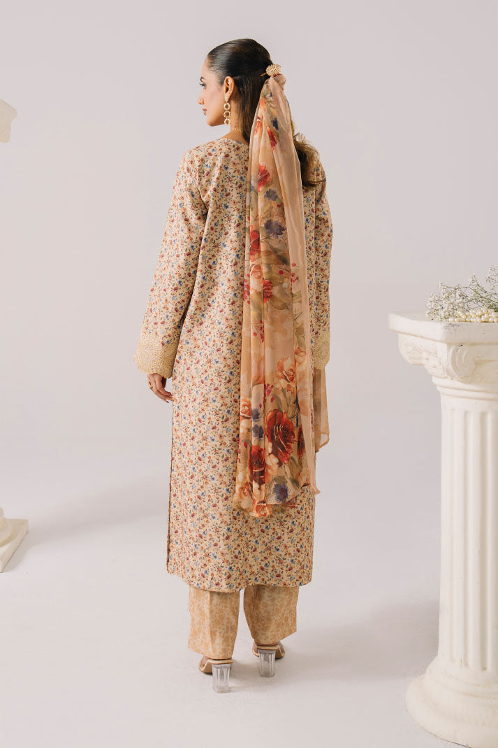 Imrozia Premium | Floral Atelier Lawn | IPL-17 Serene Petals-2