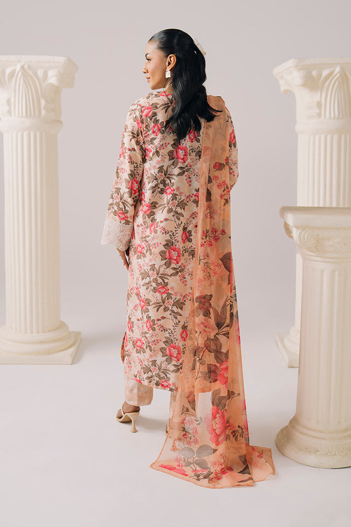 Imrozia Premium | Floral Atelier Lawn | IPL-19 Fleur Pastelle-2