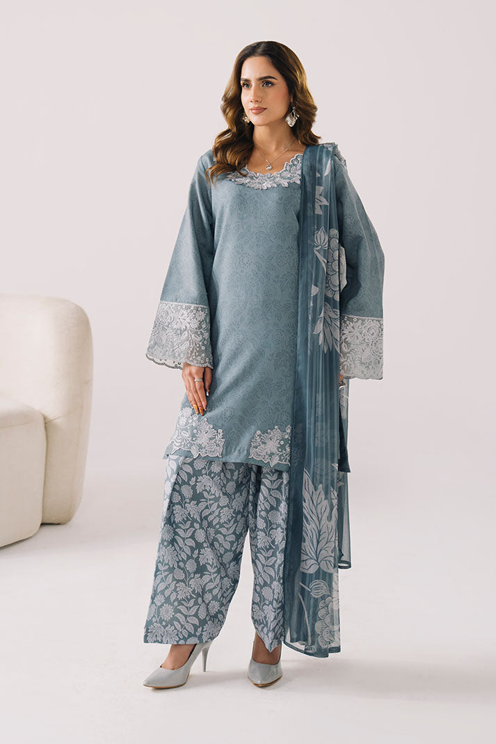 Imrozia Premium | Floral Atelier Lawn | IPL-23 Rosewood Floral-5