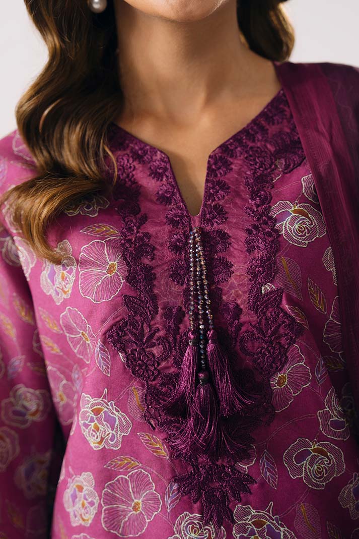 Imrozia Premium | Floral Atelier Lawn | IPL-25 Atelier Gardenia-4