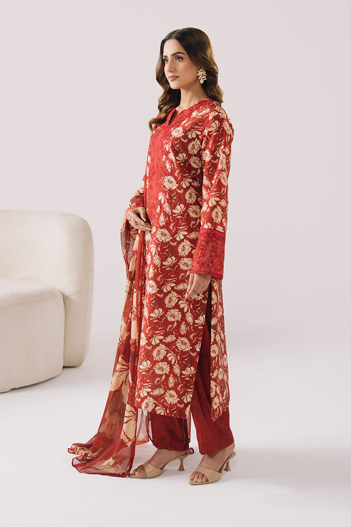 Imrozia Premium | Floral Atelier Lawn | IPL-26 Floral Nocturne-3