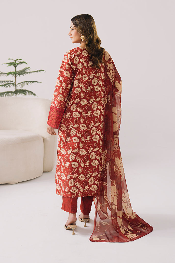 Imrozia Premium | Floral Atelier Lawn | IPL-26 Floral Nocturne-2
