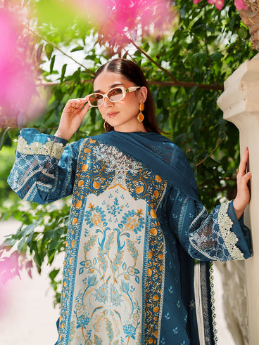 Parishay | Ivy Bloom Winter | IW-04 | 3 PC Winter, image 4