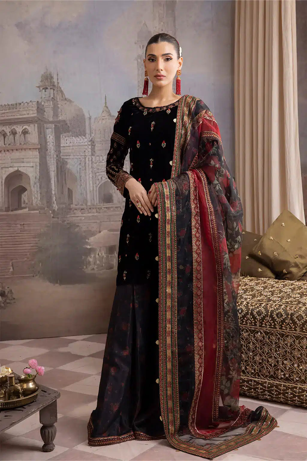 Iznik | Festive Velvet 23 | IV-20 AYYAR