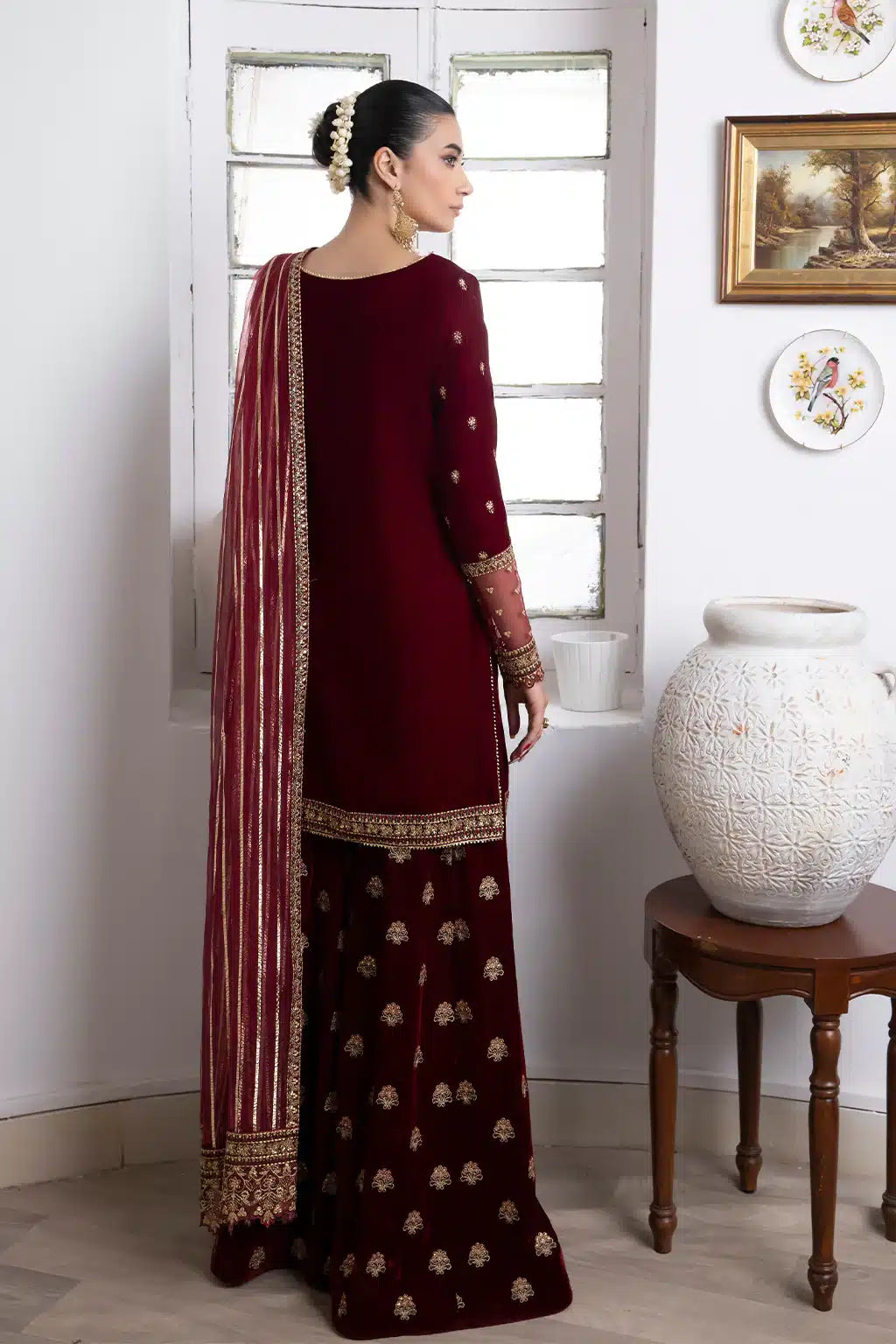 Iznik | Festive Velvet 23 | IV-26 MARASIM -  Iznik Formal - Original Designer Dress - House of Maryam