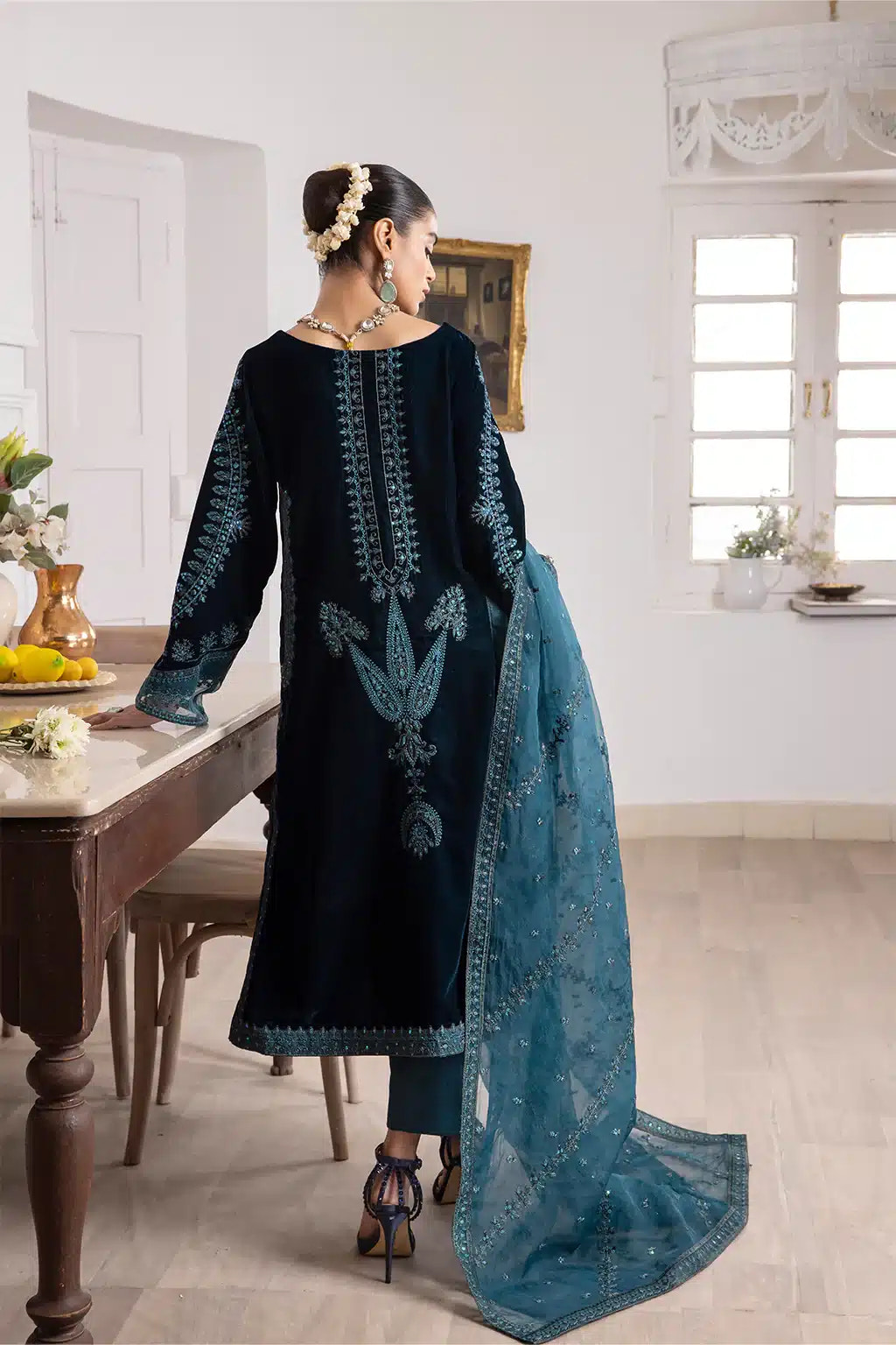 Iznik | Festive Velvet 23 | IV-21 LEHJA -  Iznik Formal - Original Designer Dress - House of Maryam