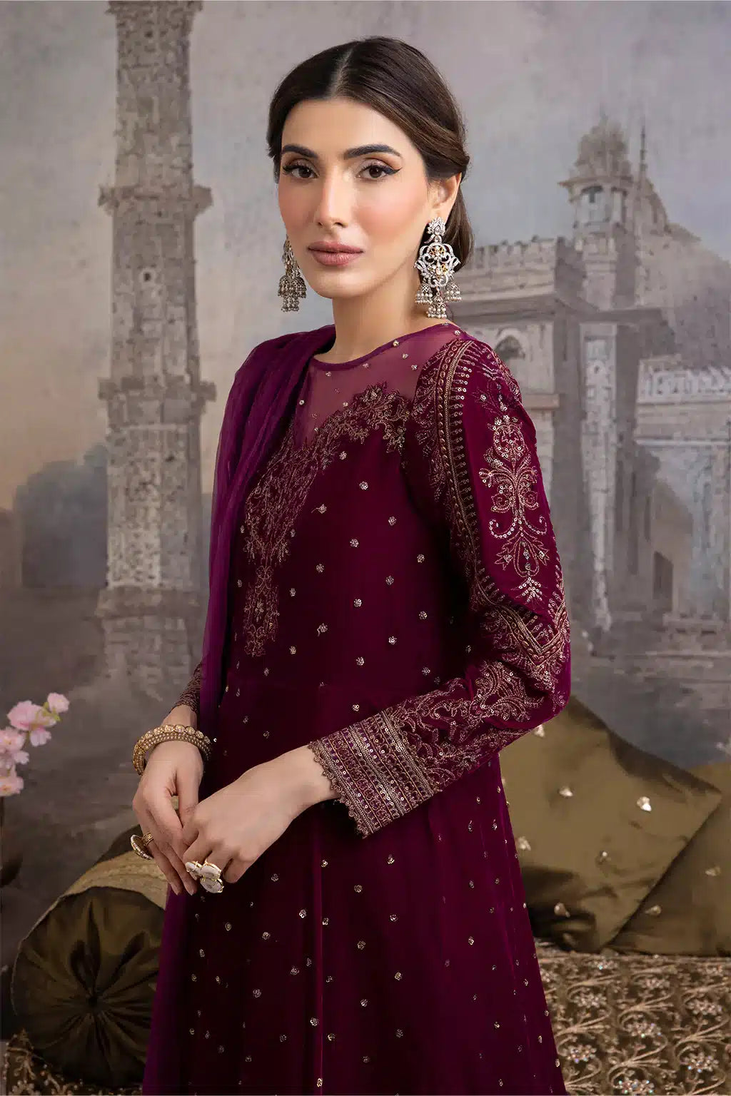 Iznik | Festive Velvet 23 | IV-24 RUMMANA -  Iznik Formal -  House of Maryam