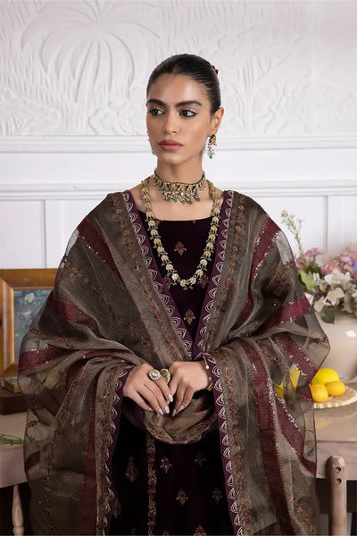 Iznik | Festive Velvet 23 | IV-23 SEHER -  Iznik Formal - Original Designer Dress - House of Maryam