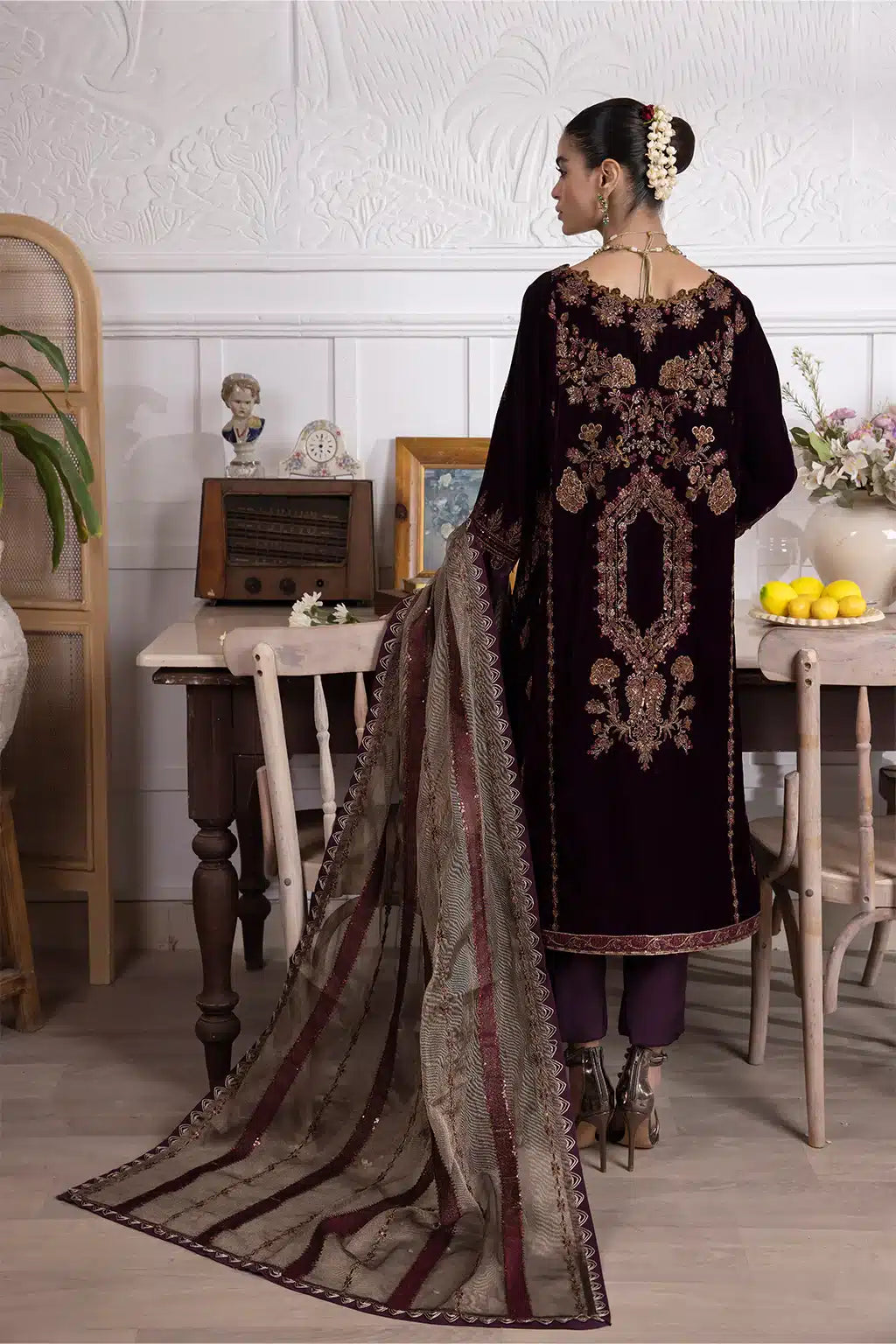 Iznik | Festive Velvet 23 | IV-23 SEHER -  Iznik Formal - Original Designer Dress - House of Maryam
