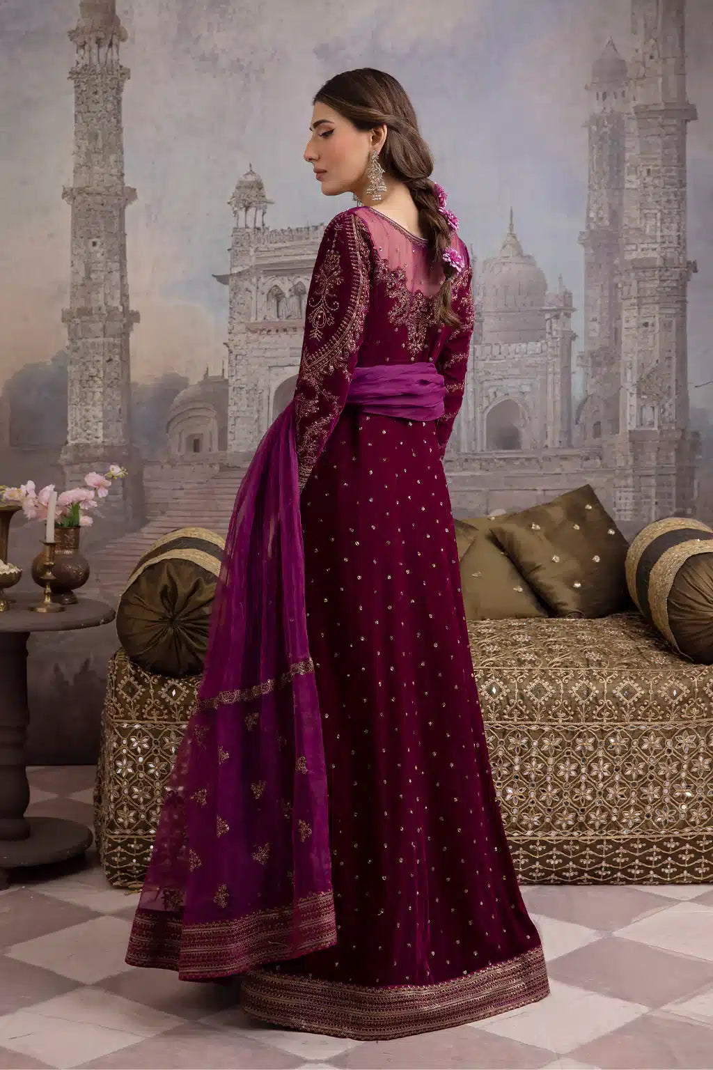 Iznik | Festive Velvet 23 | IV-24 RUMMANA -  Iznik Formal - Original Designer Dress - House of Maryam