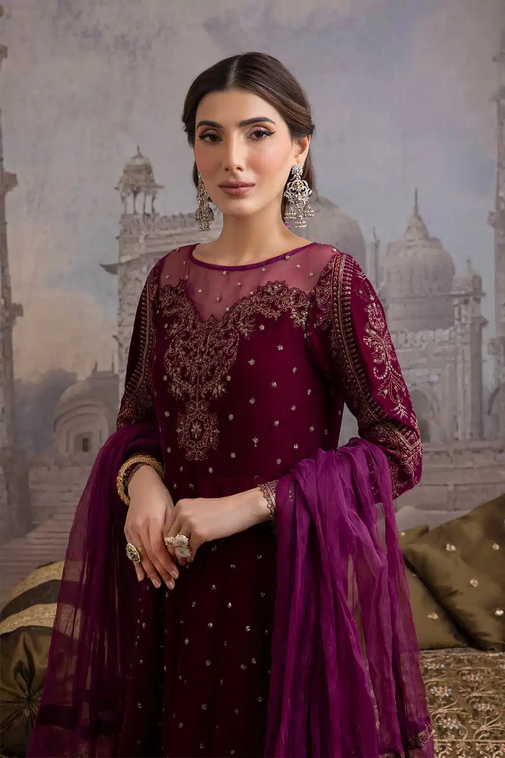 Iznik | Festive Velvet 23 | IV-24 RUMMANA -  Iznik Formal -  House of Maryam