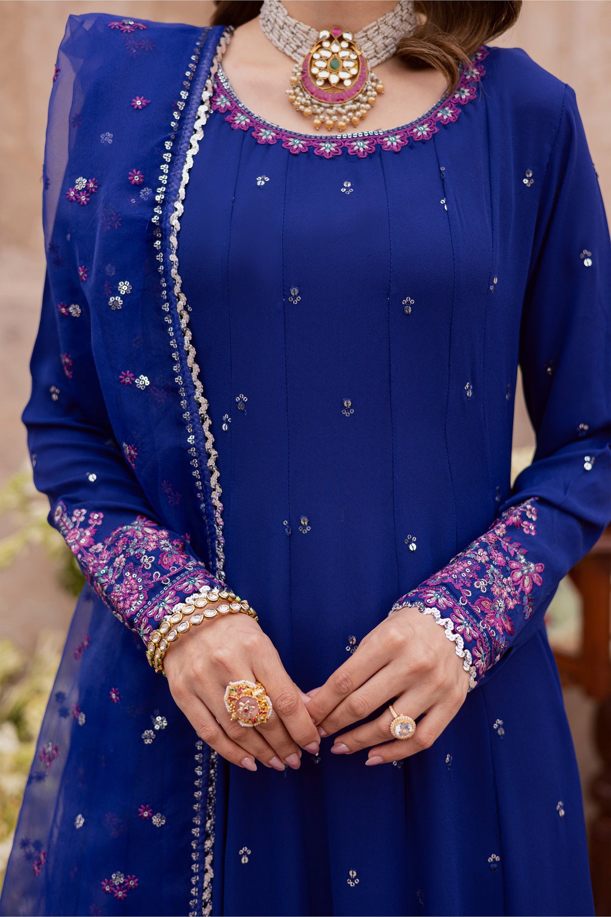 Batik | Gulmohar Festive Eid Edit 26' | Ilara 3Pc, image 8